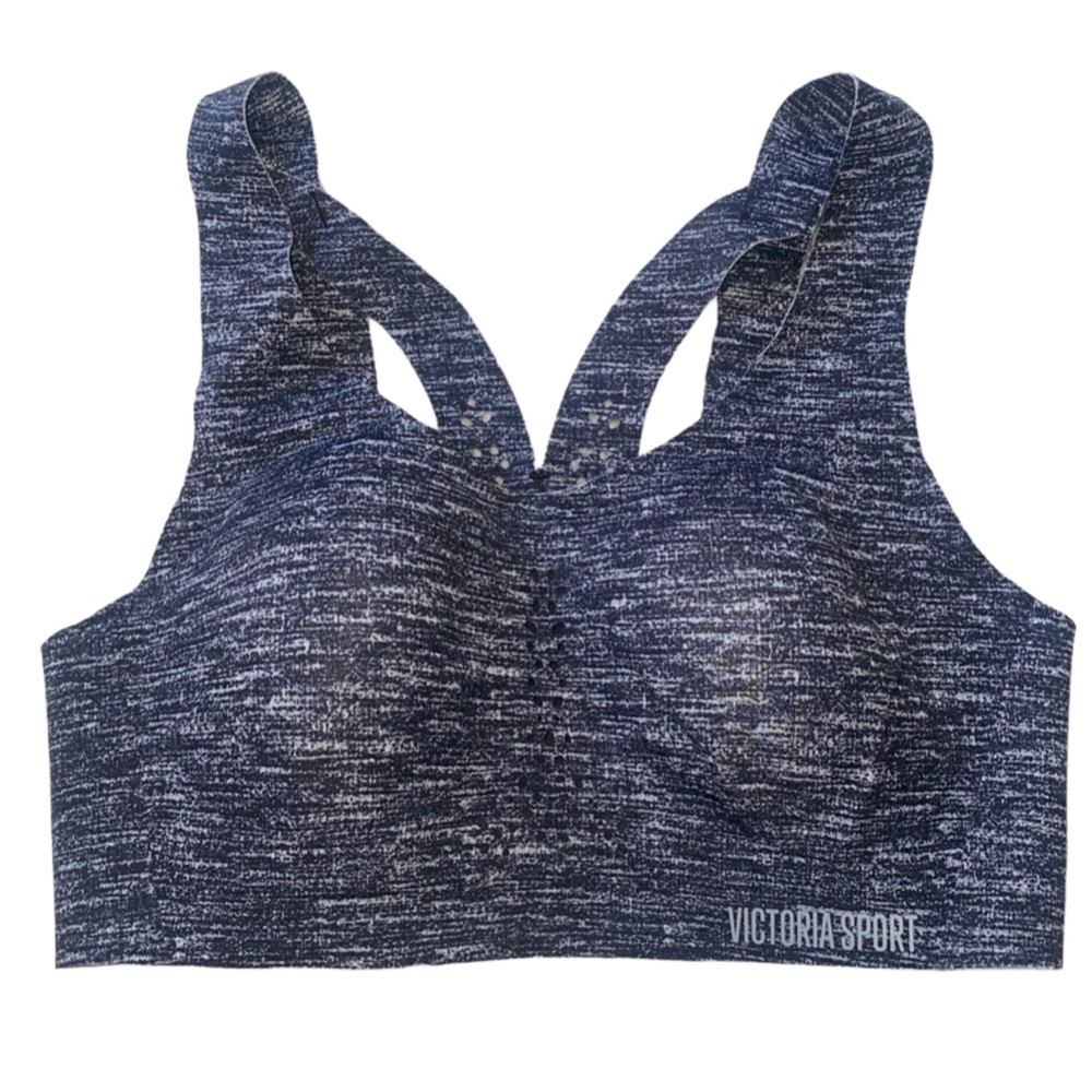 Victoria's Secret Sport Angel Max Sports Bra Size 32B Gray White Color